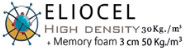 eliocel+ memory foam